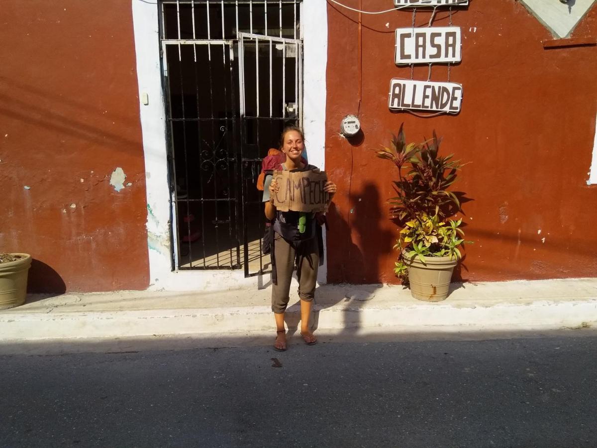 Cuartos Y Hostal Jaqueline Campeche Eksteriør billede
